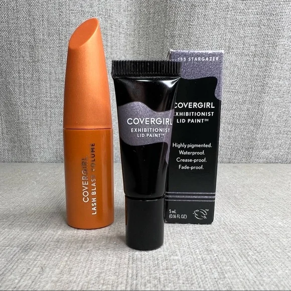 🎁3 for $30🎁 COVERGIRL Exhibitionist Lid Paint & Lash Blast Volume mascara mini - Picture 5 of 5